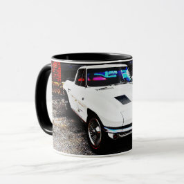 Alte und klassische Corvette Art Tasse Cup