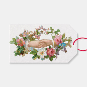 Alte Valentinische Blume Geschenkanhänger