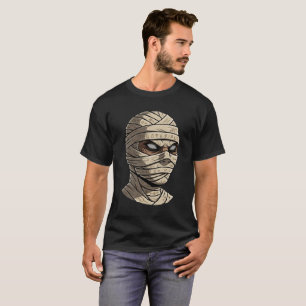 Alte verfluchte Mumie - Mystische hieroglyphische T-Shirt