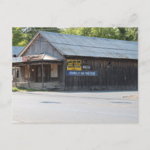 Alte verlassene Laden-Postkarte Postkarte