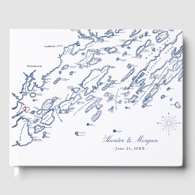 ALTE VERSION Casco Bay Gästebuch (Vorderseite)