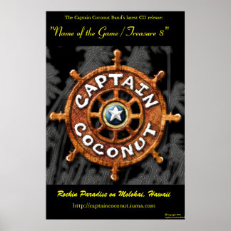 Alte Version des Coconut Cd Release Poster