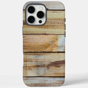 Alte verwitterte Holzbretter iPhone 16 Pro Max Hülle
