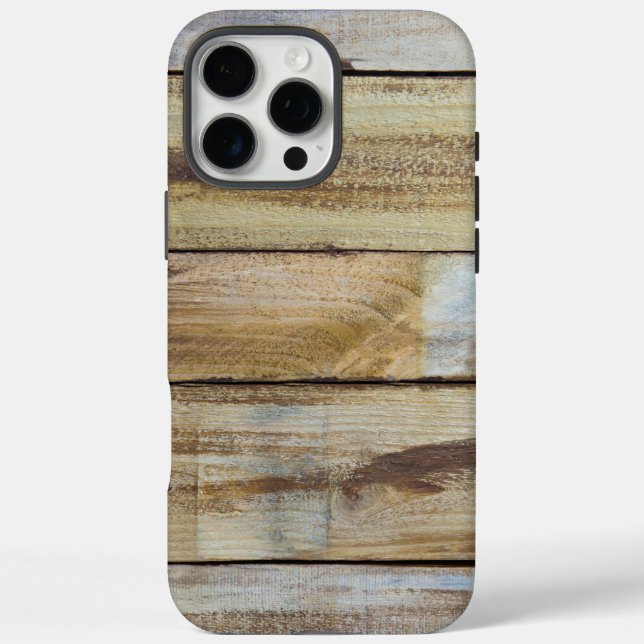 Alte verwitterte Holzbretter Case-Mate iPhone Hülle (Rückseite)
