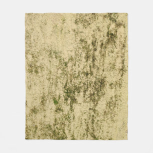 Alte verwitterte Retro-Vintage dunkle rostige grun Fleecedecke