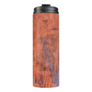 Alte verwitterte rostige Textur abstrakt, altert,  Thermosbecher