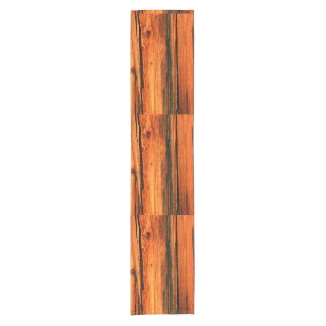 alte verwitterte Stallplatten Kurzer Tischläufer (Vorderseite)