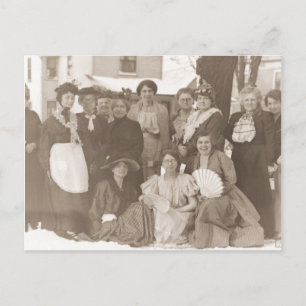 Alte Viktorianische Frauenzeit Postkarte