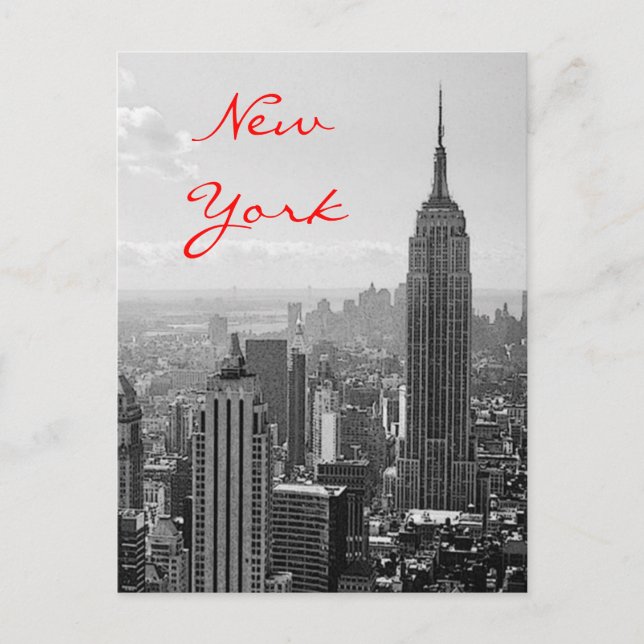 Alte Vintage New York City Reisebild Postkarte (Vorderseite)