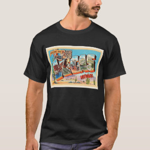 Alte Vintage Reise-Andenken Las Vegas Nevada T-Shirt