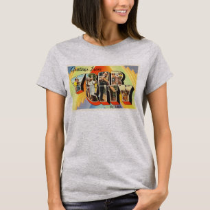 Alte Vintage Reise-Andenken Ybor Stadt-Florida T-Shirt