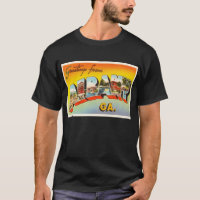 Alte Vintage Reise-Postkarte Albaniens Georgia GA