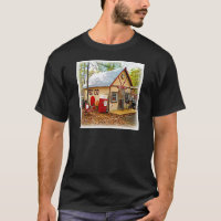 Alte Vintage Tankstelle