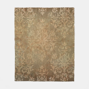 Alte Vintage-Tapete. Grunge-Hintergrundtapete, Fleecedecke