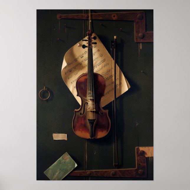Alte Violine Poster (Vorne)