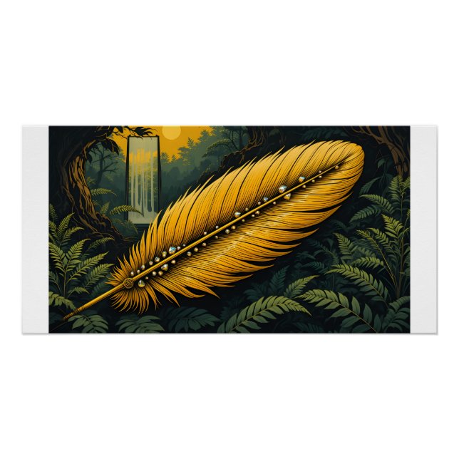 Alte Waldrelic Poster (Vorderseite)