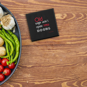 Alte Wege eröffnen neue Wege, quadratischen Magnet