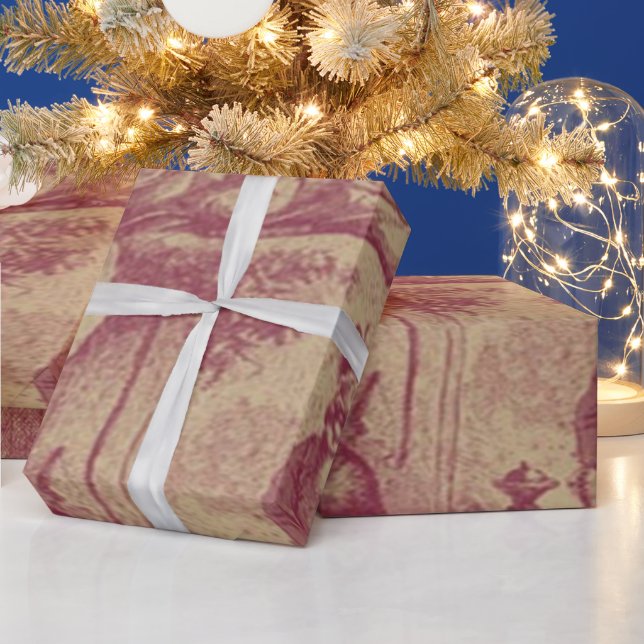 Alte Weihnachten Geschenkpapier (Feiertage)