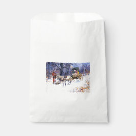 Alte Weihnachten in Neuengland (von Charles Russel Geschenktütchen