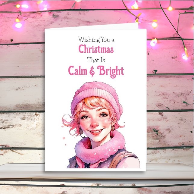 Alte Weihnachten in rosa Feiertag (Von Creator hochgeladen)
