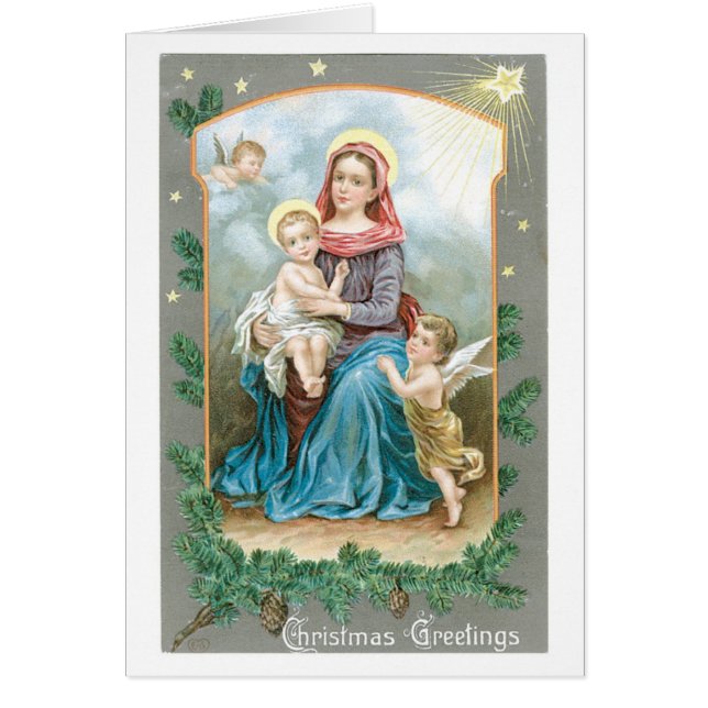 Alte Weihnachten, Maria (Vorne)