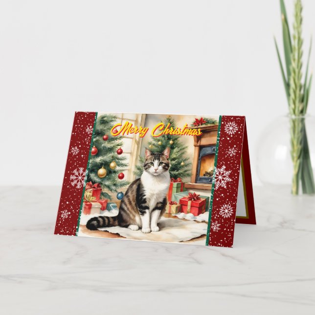 Alte Weihnachten Schöne Urlaubssammlung Karte (Vorderseite)