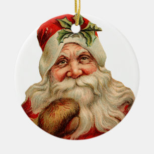 Alte Weihnachten, Weihnachten Keramik Ornament