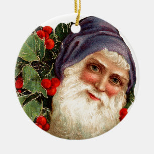 Alte Weihnachten, Weihnachten Keramikornament