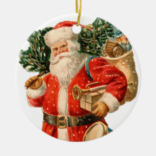 Alte Weihnachten, Weihnachten Keramikornament