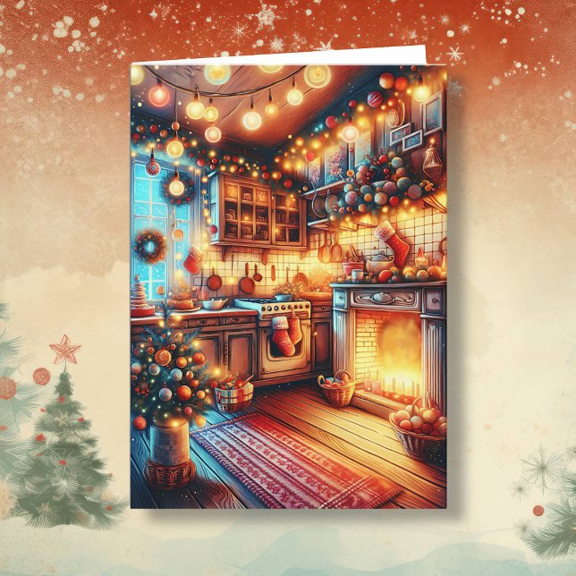 Alte Weihnachtsgrüße Karte (Von Creator hochgeladen)