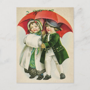 Alte Weihnachtspostkarte Postkarte