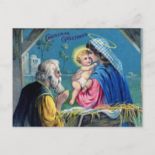 Alte Weihnachtspostkarte Postkarte
