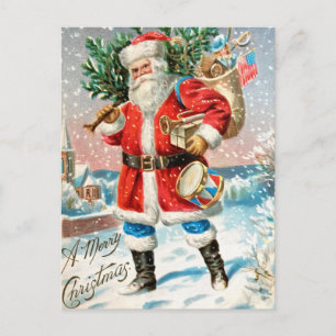 Alte Weihnachtspostkarte Postkarte