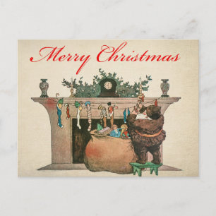 Alte Weihnachtspostkarte Postkarte