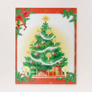 Alte Weihnachtstanne Puzzle