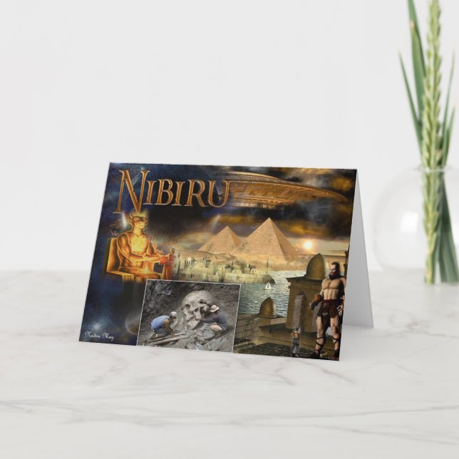 Alte Weisheit - Grußkarten Karte (Vorderseite)