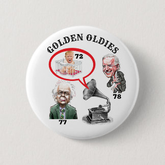 Alte Weiße Männer für den Präsidenten Button