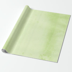 Alte Welt Grüne Pergament-Optik Personalisiert Geschenkpapier