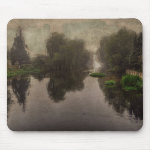 Alte Welt Landschaft Kunstmalerei Mousepad