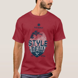 Alte Welt - Neues Zeitalter Vintag T-Shirt
