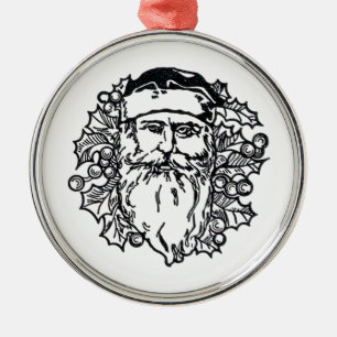 Alte Welt Silbernes Ornament