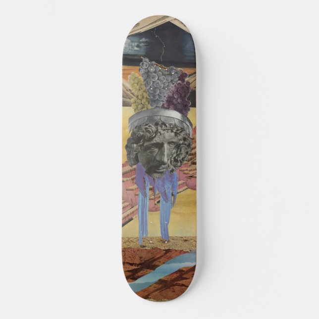 Alte Welt Skateboard (Vorderseite)
