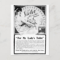 Alte Werbung: Für die Toilette meiner Dame