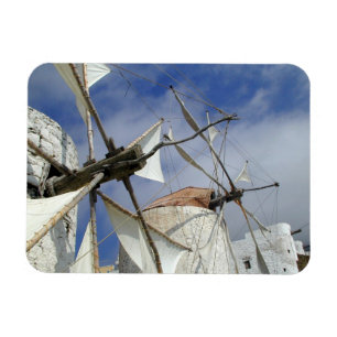 Alte Windmühlen Olympos Karpathos, Griechenland Magnet