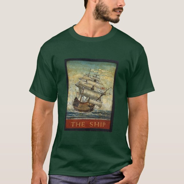 Alte Wirtshausschilder, Das Schiff T-Shirt (Vorderseite)