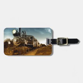 Alte Zeit-Eisenbahn Gepäckanhänger