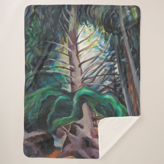 Alte Zeit | Emily Carr | Sherpadecke (Vorderseite)