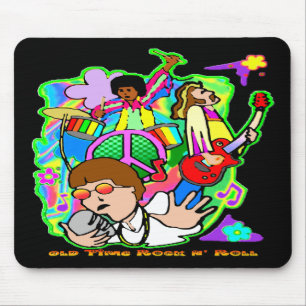 Alte Zeit-Rock N Rolle Mousepad