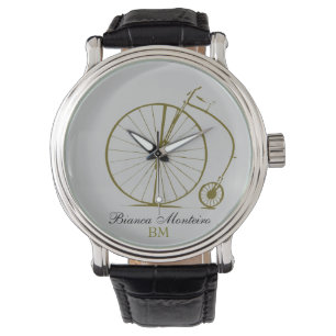alte Zeiten Fahrrad Name hinzufügen Armbanduhr