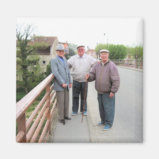 Alte Zeiten Magnet (Vorne)